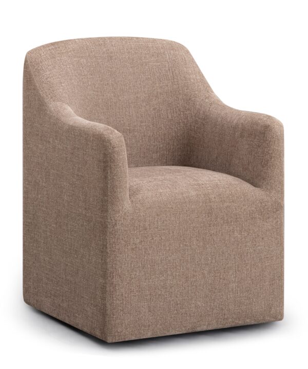 Helena Tall Textured Weave Performance Fabric Dining Chair - Luxe Home Furnishings (Jersey City, NJ)