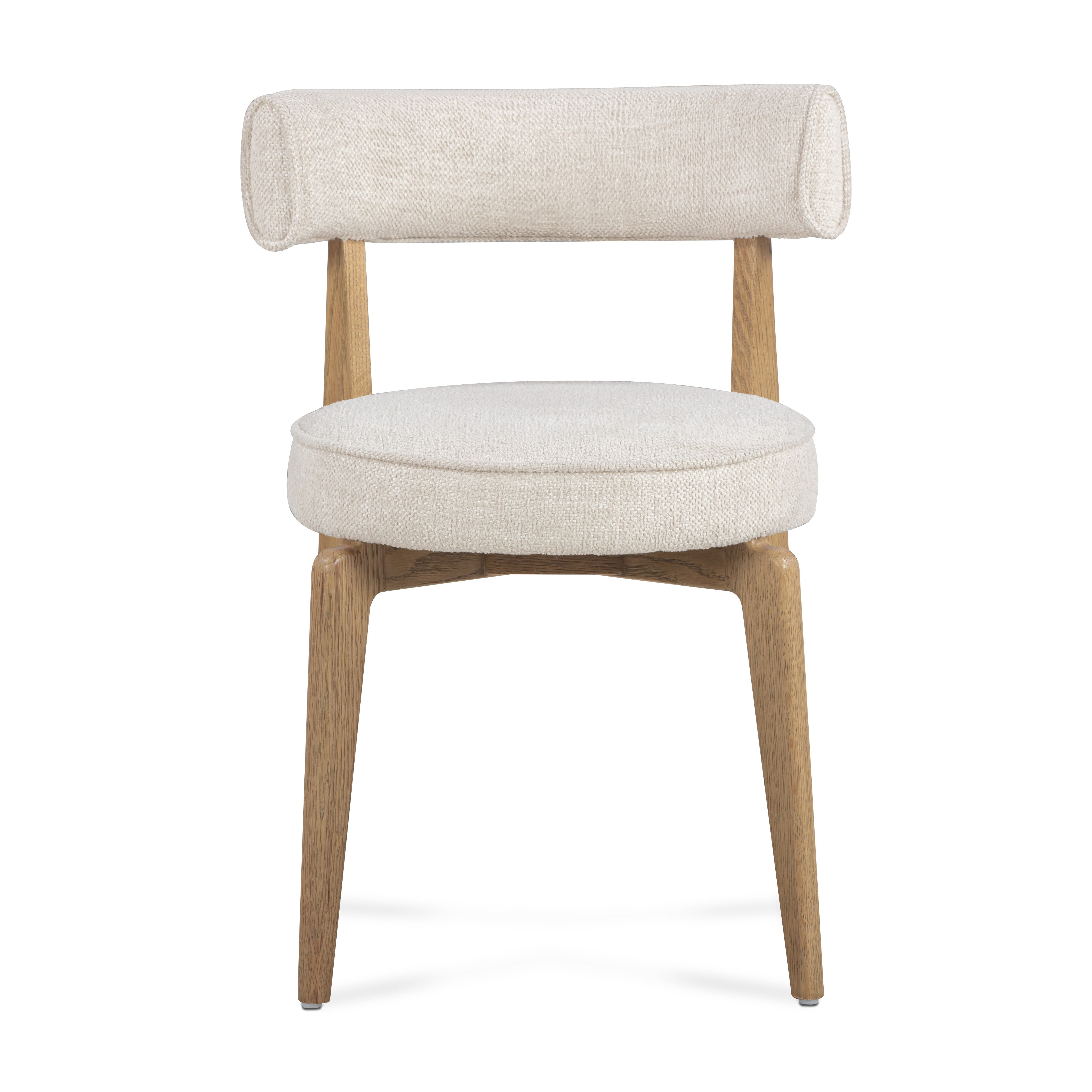 Nikita Cream Performance Fabric Dining Chair - Luxe Home Furnishings (Jersey City, NJ)