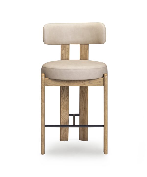 Odessa Performance Vegan Leather Counter Stool - Luxe Home Furnishings (Jersey City, NJ)