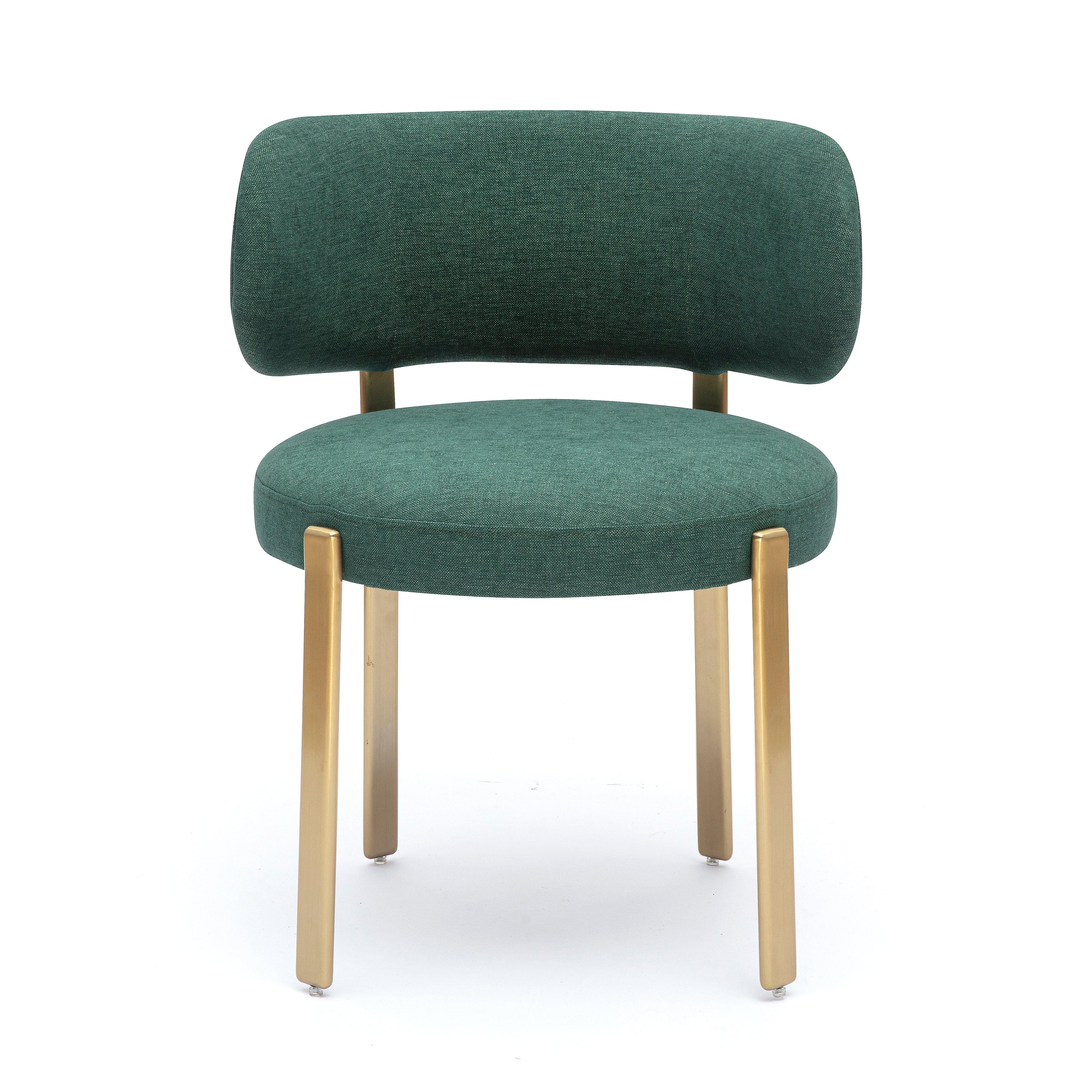Margaret Green Performance Chenille Dining Chair - Luxe Home Furnishings (Jersey City, NJ)