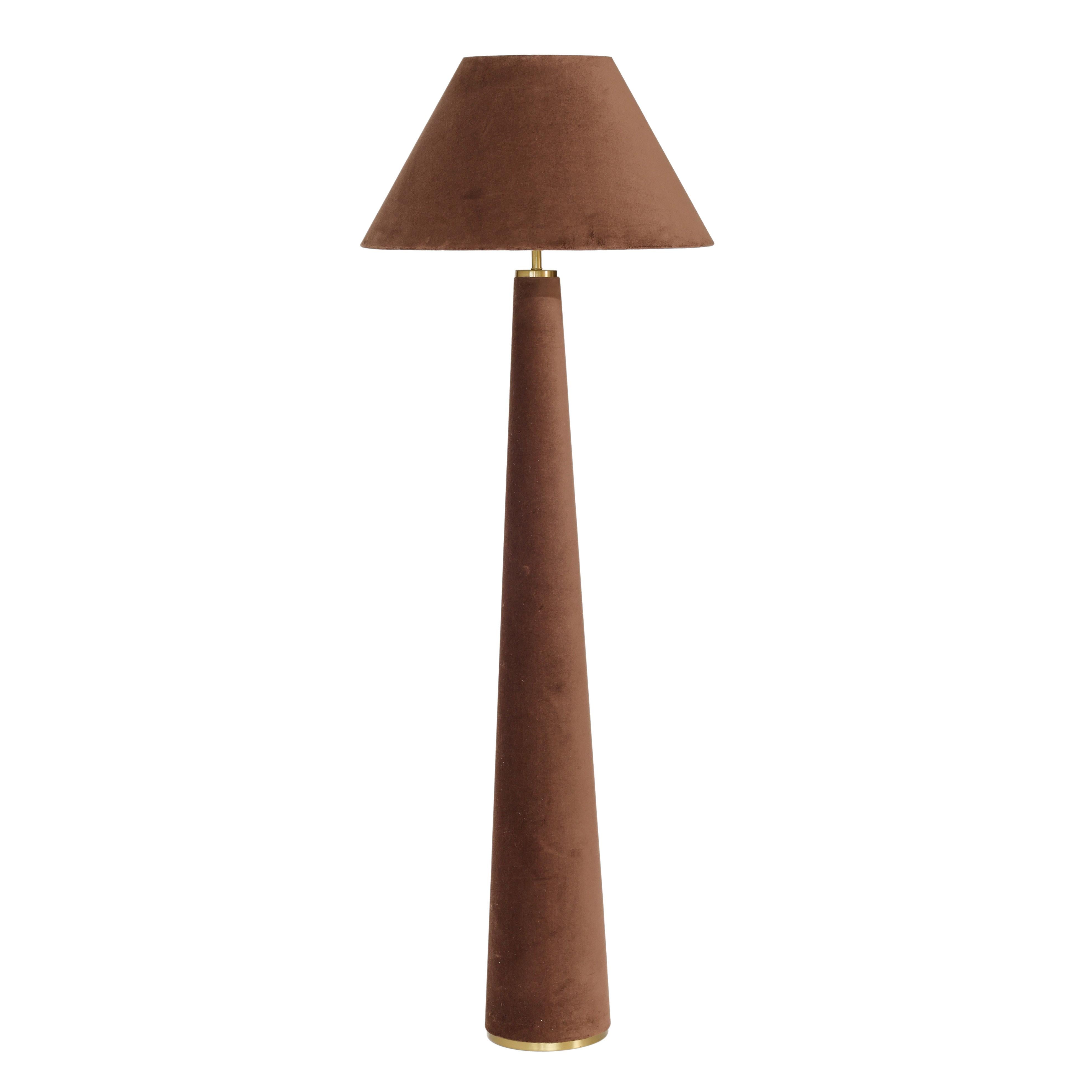 Graham Velvet Floor Lamp - Luxe Home Furnishings (Jersey City, NJ)