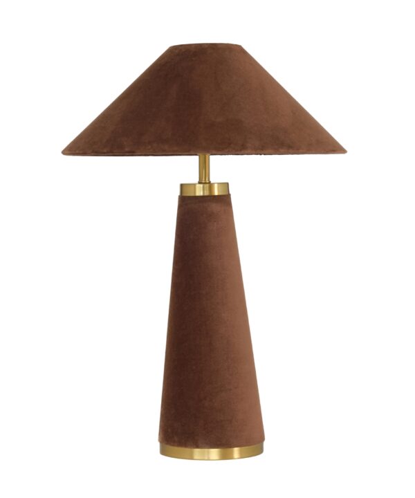 Graham Velvet Table Lamp - Luxe Home Furnishings (Jersey City, NJ)