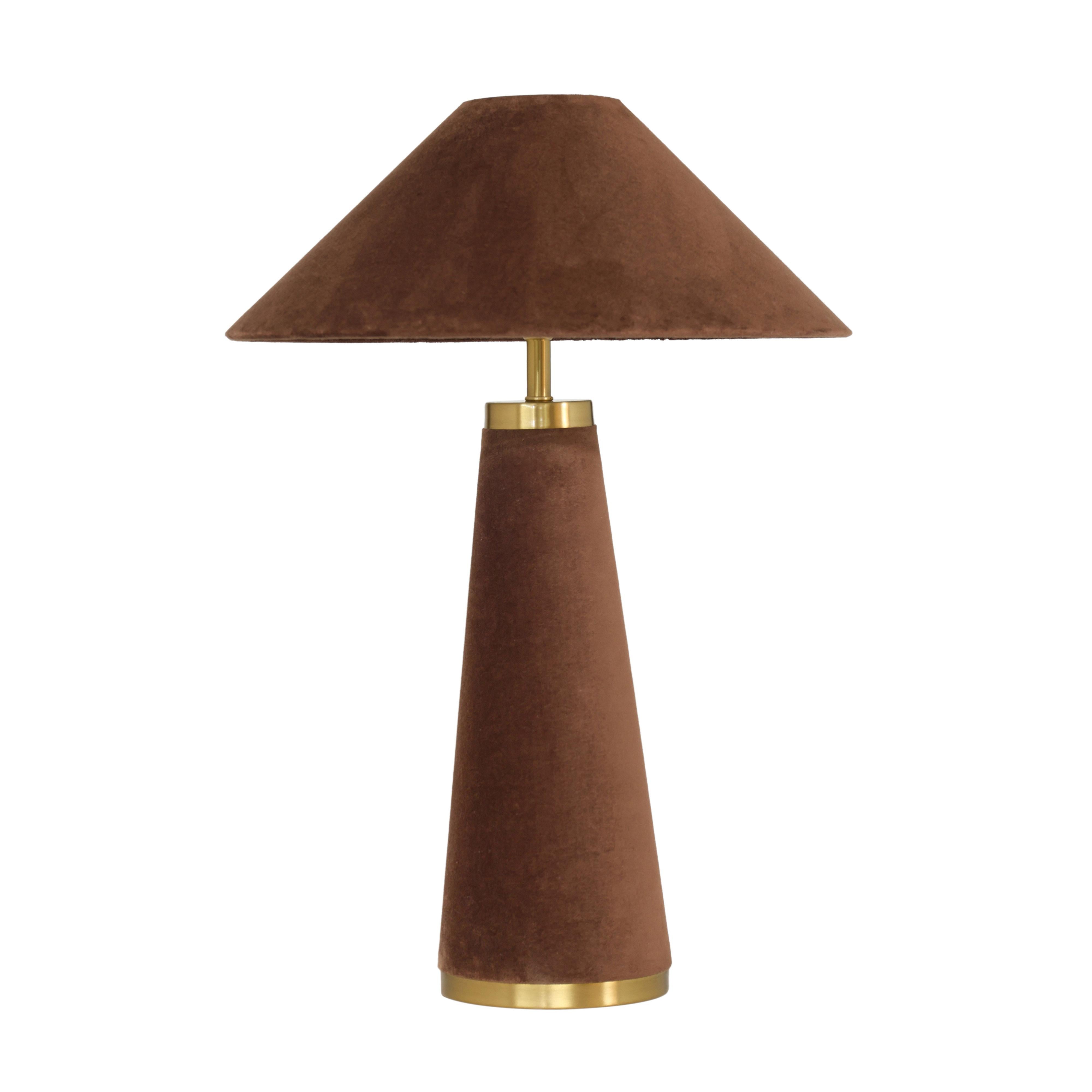 Graham Velvet Table Lamp - Luxe Home Furnishings (Jersey City, NJ)