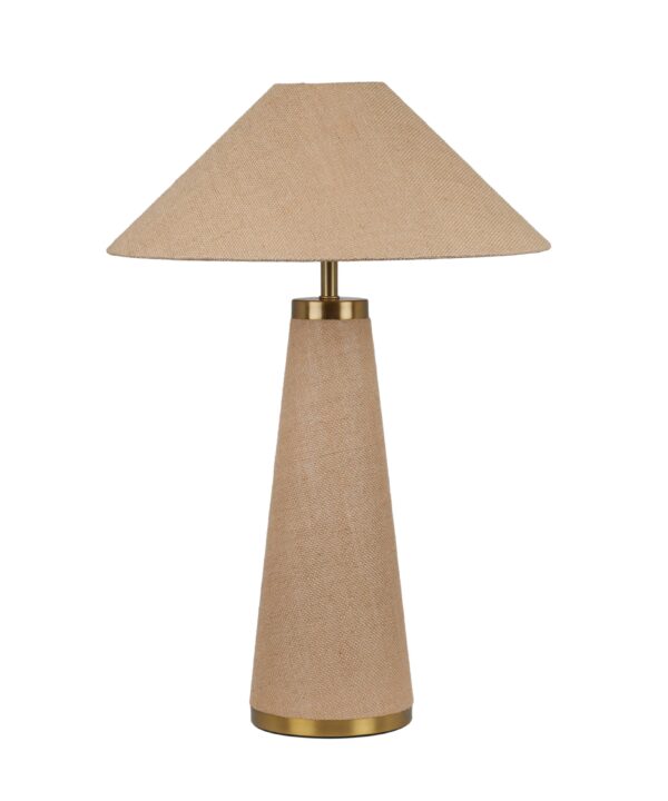 Graham Natural Jute Table Lamp - Luxe Home Furnishings (Jersey City, NJ)