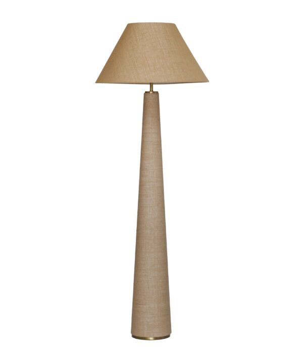 Graham Natural Jute Floor Lamp - Luxe Home Furnishings (Jersey City, NJ)