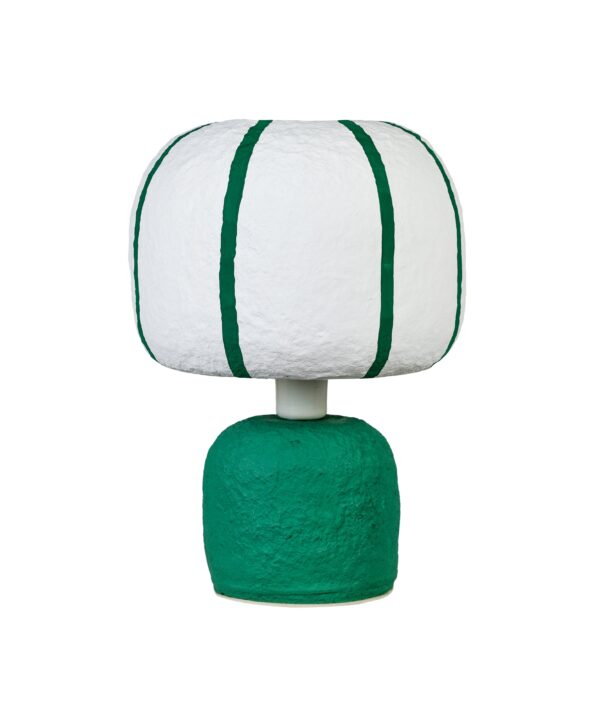 Margate Cotton Mache Table Lamp - Luxe Home Furnishings (Jersey City, NJ)