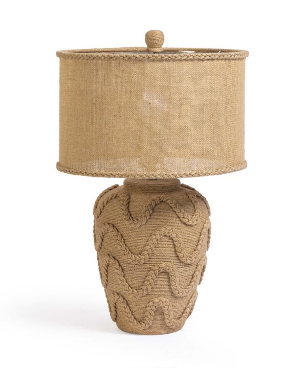 Baha Natural Bamboo Jute Table Lamp - Luxe Home Furnishings (Jersey City, NJ)