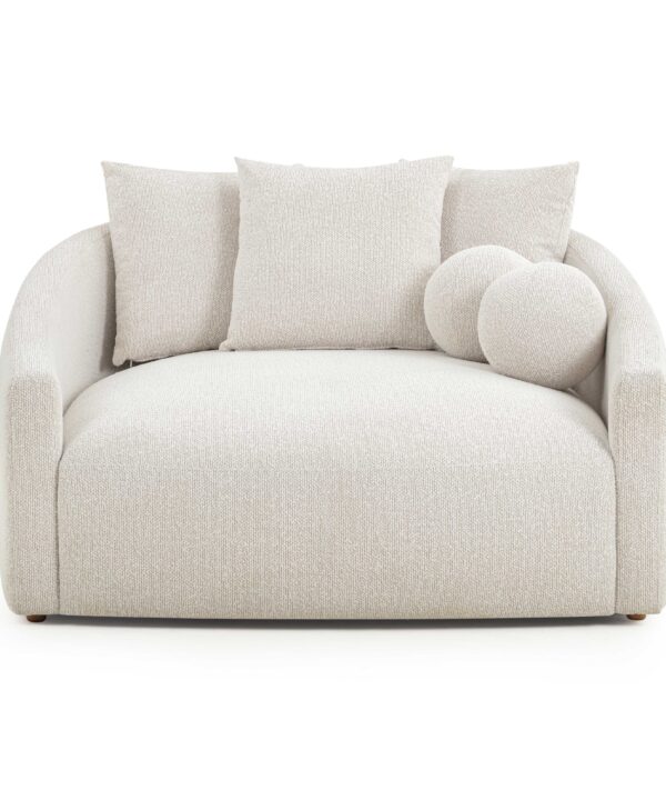 Hanim 54" Performance Boucle Daybed - Luxe Home Furnishings (Jersey City, NJ)