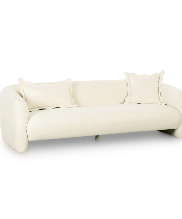 Lou 91" Performance Velvet Sofa - Luxe Home Furnishings (Jersey City, NJ)