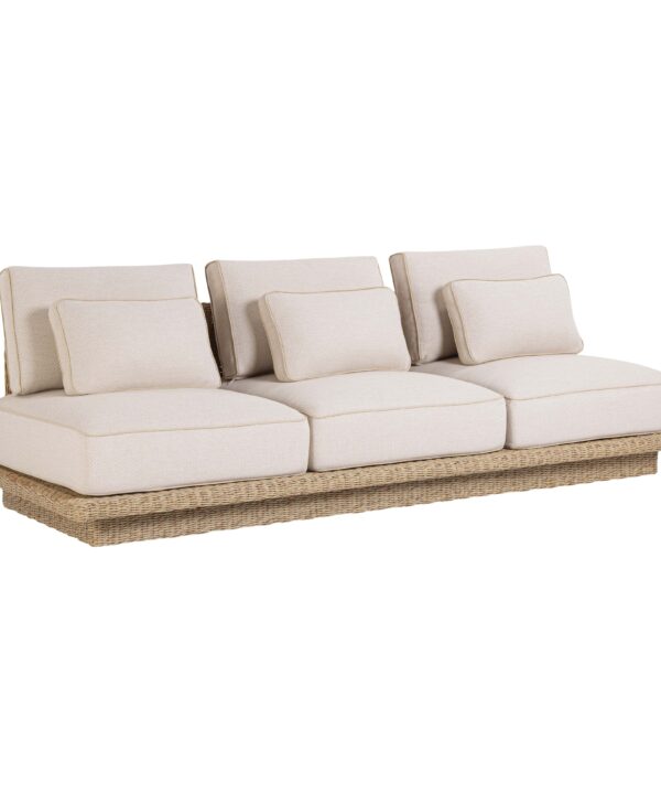 Mora Cream Outdoor Sofa - Luxe Home Furnishings (Jersey City, NJ)