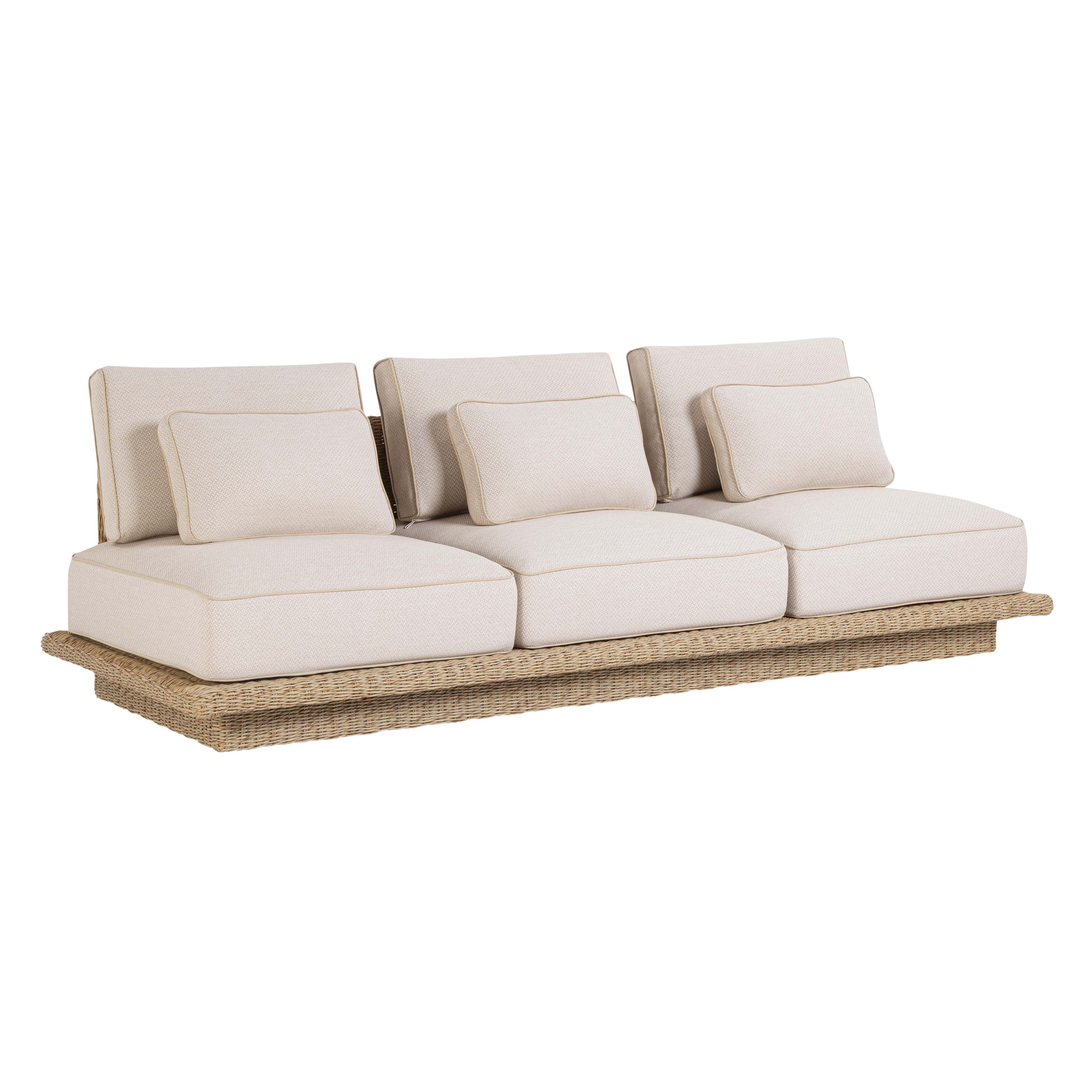 Mora Cream Outdoor Sofa - Luxe Home Furnishings (Jersey City, NJ)