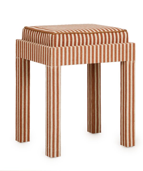 Kora Cotton Jute Contract-Grade Accent Stool - Luxe Home Furnishings (Jersey City, NJ)