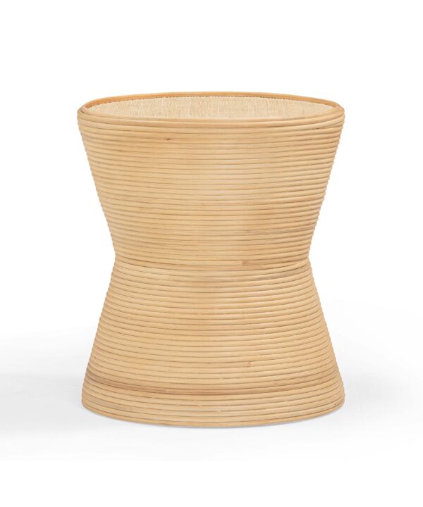 Henri Natural Rattan Side Table - Luxe Home Furnishings (Jersey City, NJ)