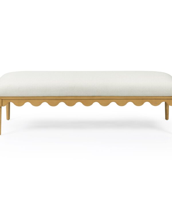 Oodle 56.5" Performance Vegan Mohair Bench - Luxe Home Furnishings (Jersey City, NJ)