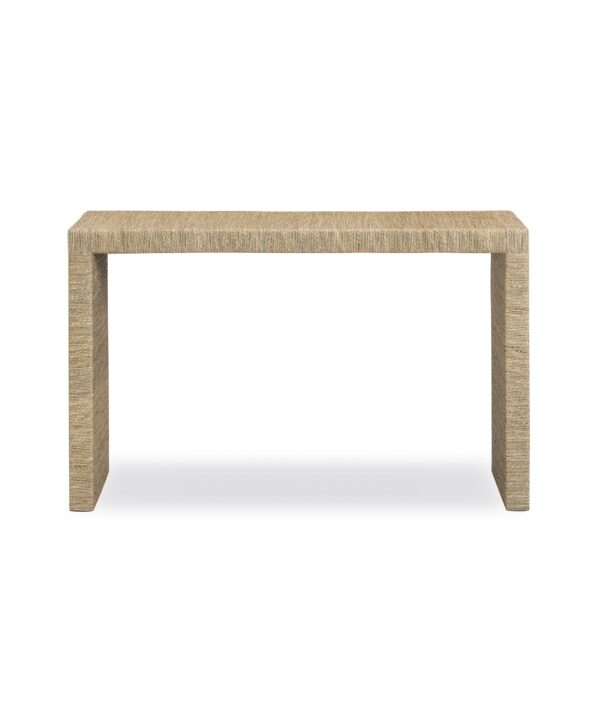 Mona 48" Natural Seagrass Console Table - Luxe Home Furnishings (Jersey City, NJ)