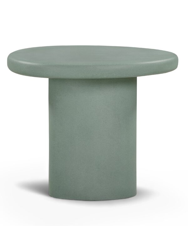 Jade Concrete Indoor/Outdoor Side Table - Luxe Home Furnishings (Jersey City, NJ)