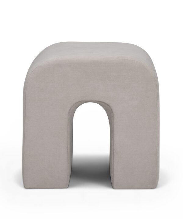 Desi Performance Velvet Ottoman - Luxe Home Furnishings (Jersey City, NJ)