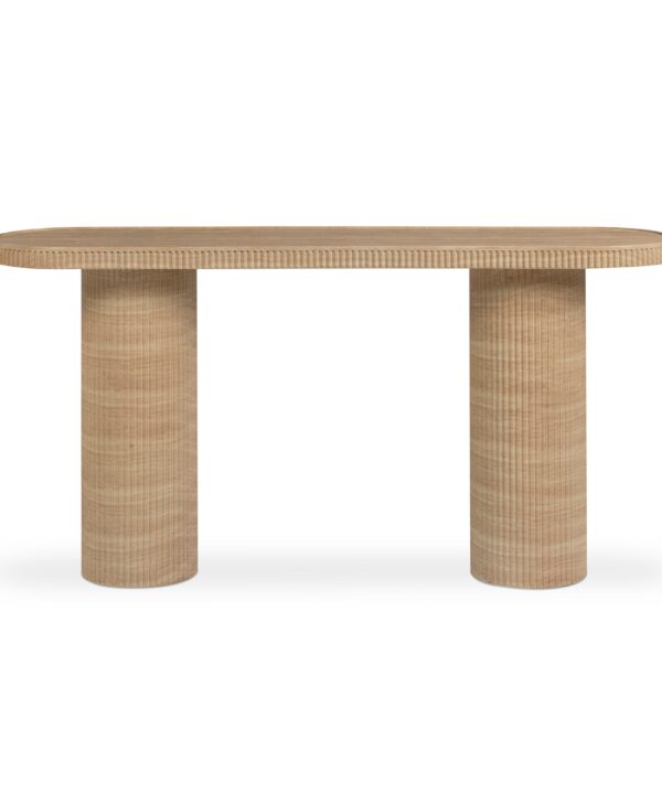 Darcy 59" Concrete Indoor/Outdoor Console Table - Luxe Home Furnishings (Jersey City, NJ)