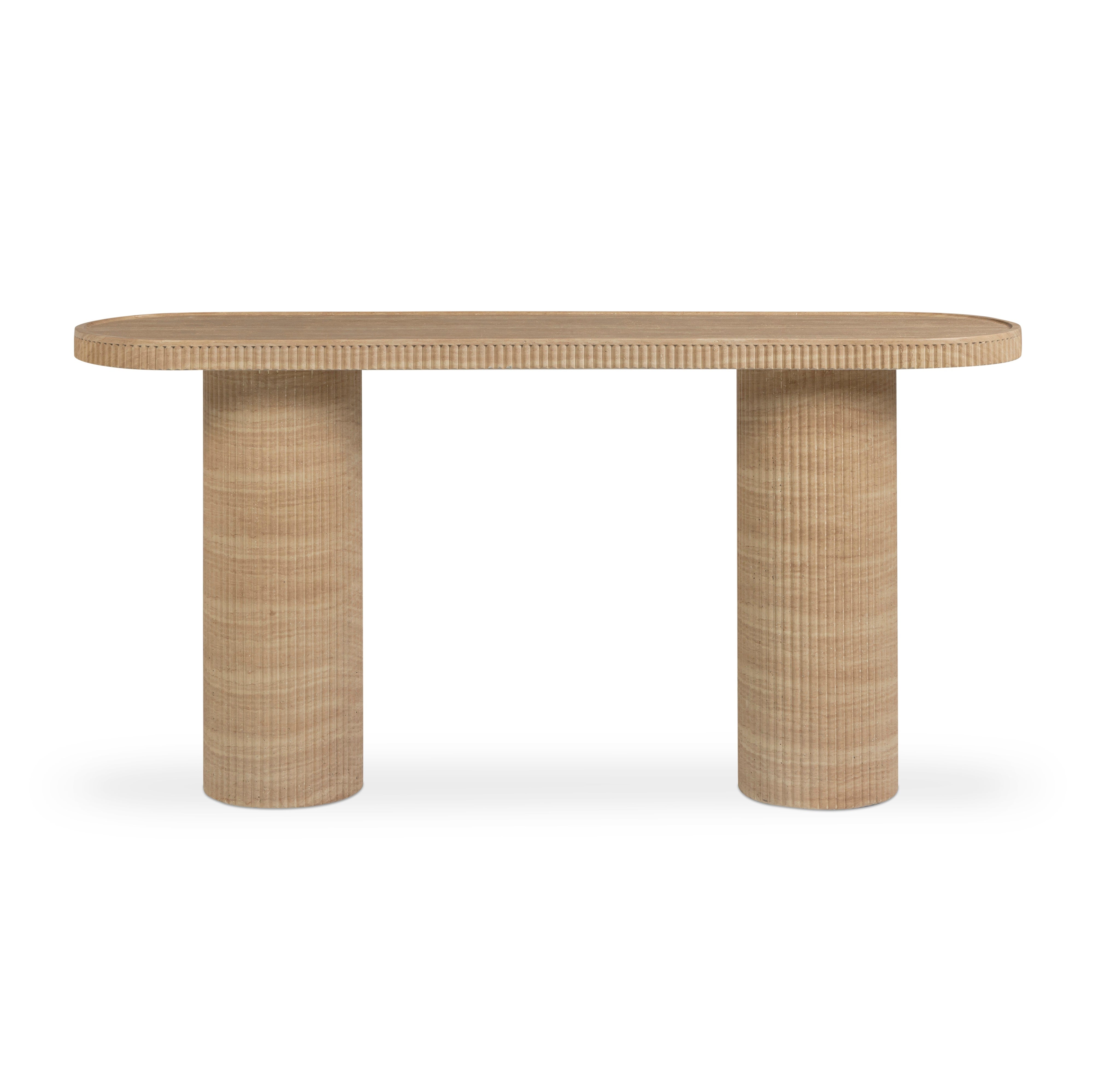 Darcy 59" Concrete Indoor/Outdoor Console Table - Luxe Home Furnishings (Jersey City, NJ)