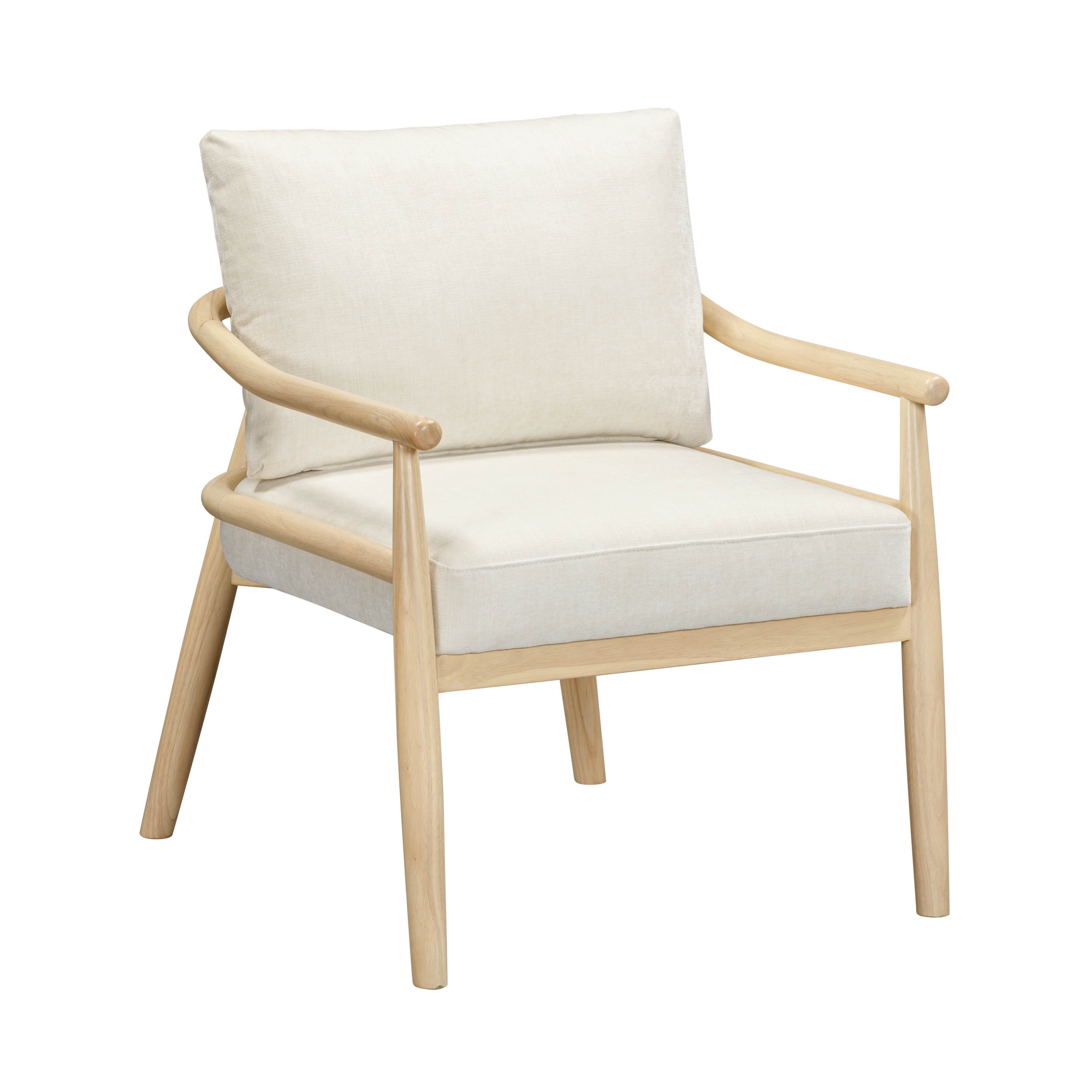 Dixie Performance Chenille Velvet Accent Chair - Luxe Home Furnishings (Jersey City, NJ)