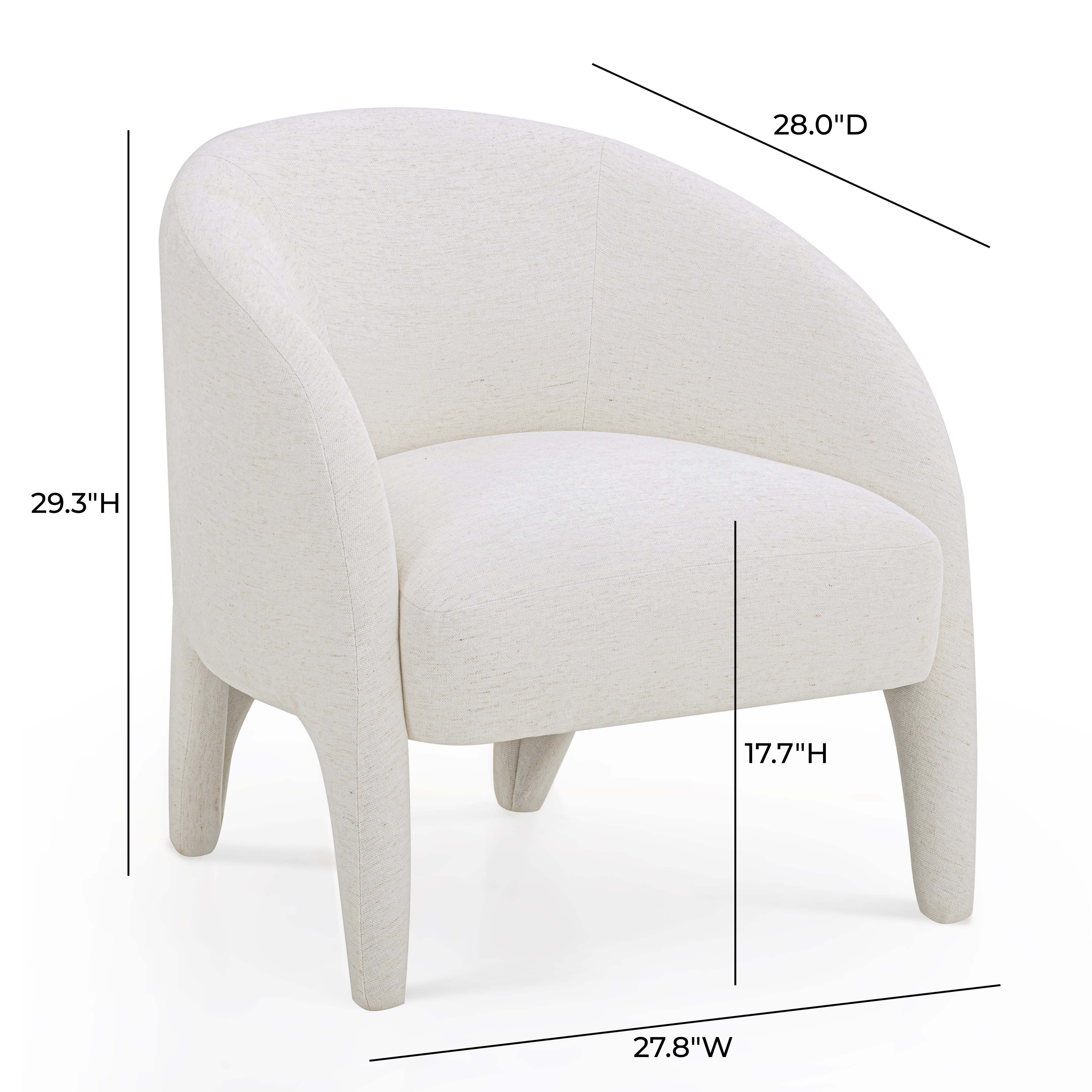 Kris Contract-Grade Chenille Accent Chair - Luxe Home Furnishings (Jersey City, NJ)