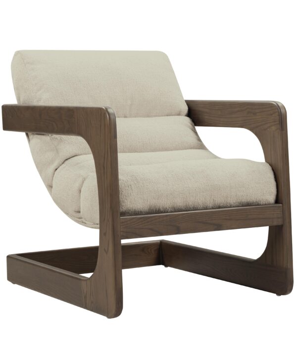 Palma Contract-Grade Textured Weave Fabric Accent Chair - Luxe Home Furnishings (Jersey City, NJ)