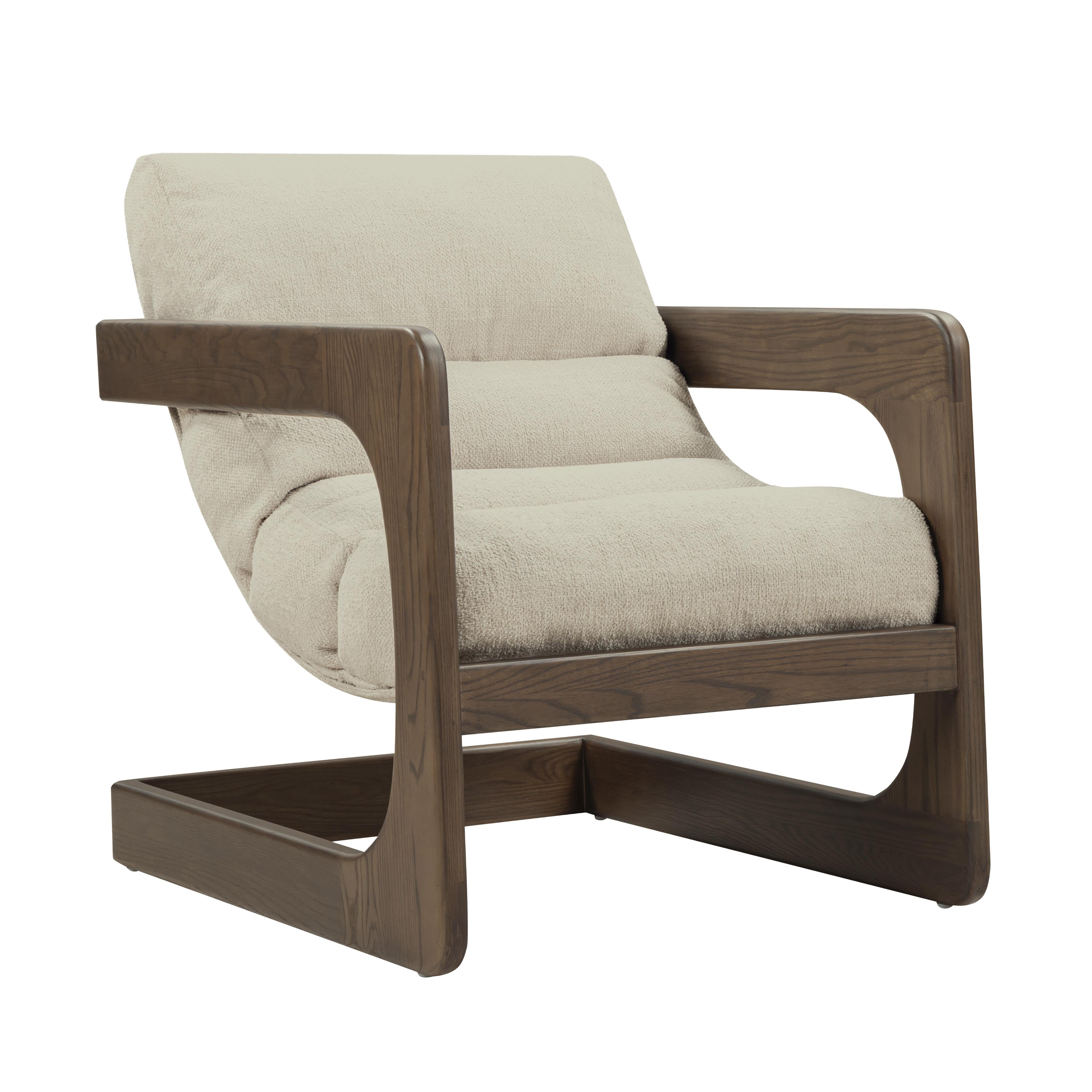 Palma Contract-Grade Textured Weave Fabric Accent Chair - Luxe Home Furnishings (Jersey City, NJ)