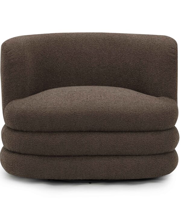 Astor Heavy Performance Boucle Swivel Hotel Lounge Chair - Luxe Home Furnishings (Jersey City, NJ)