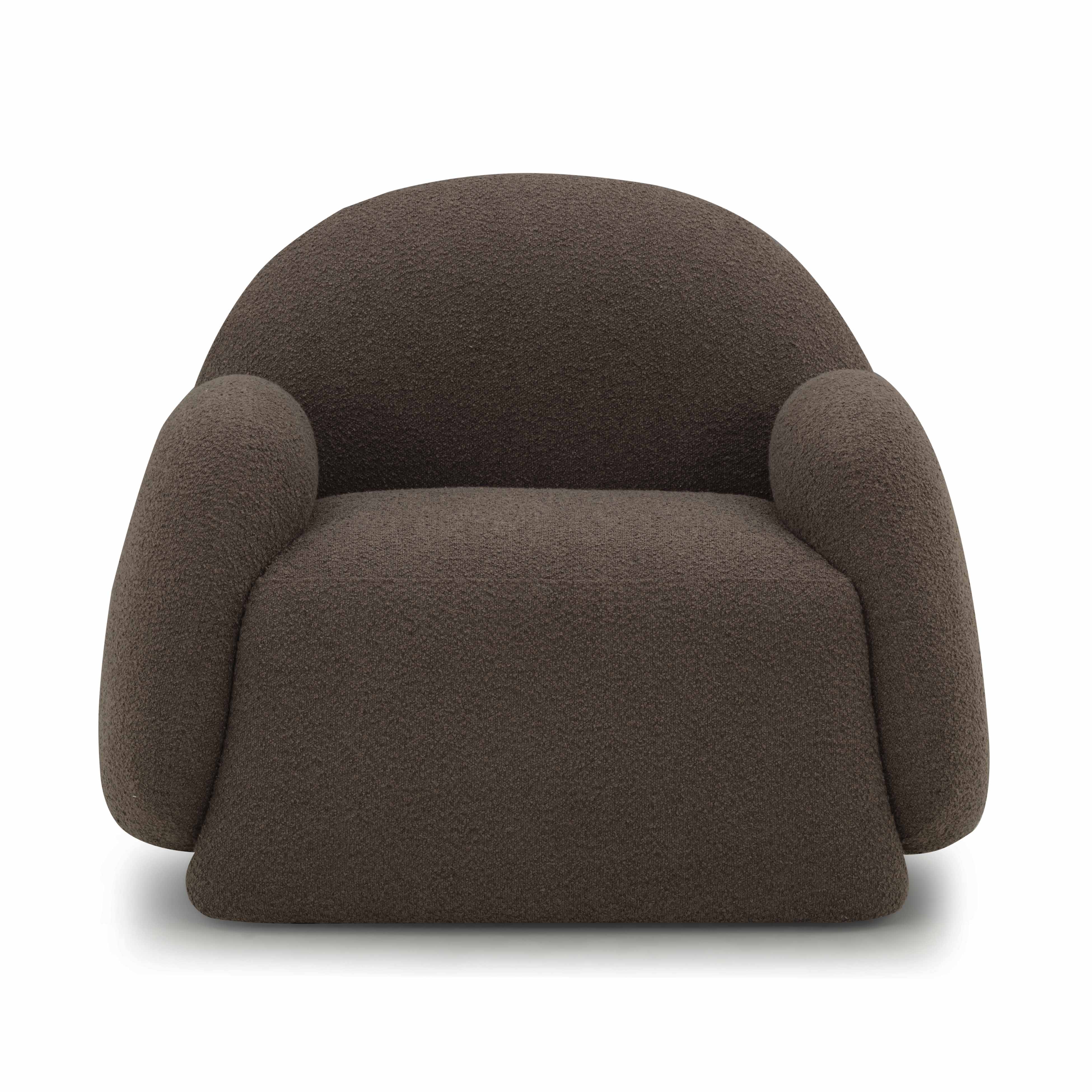 Marius Contract-Grade Boucle Accent Chair - Luxe Home Furnishings (Jersey City, NJ)