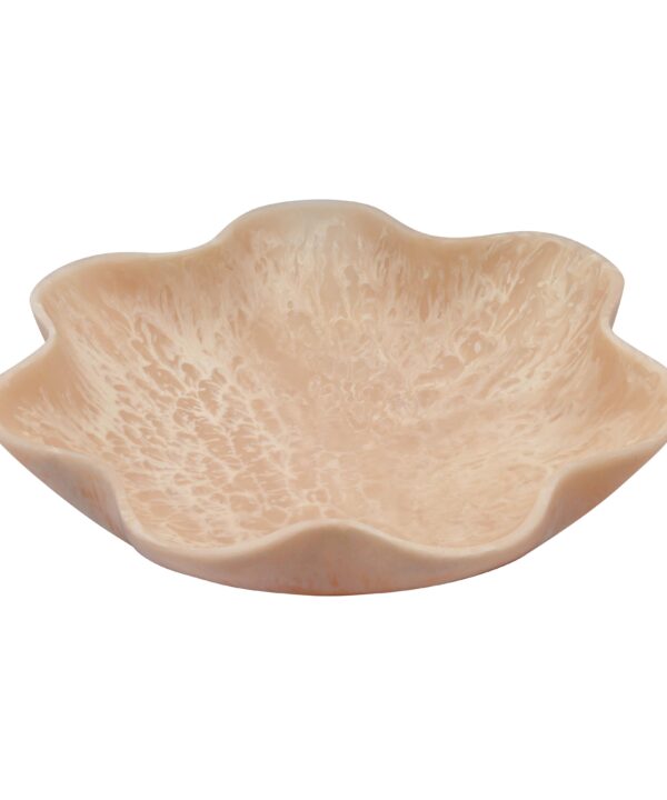 Mera Grapefruit Pink Resin Star Tray - Luxe Home Furnishings (Jersey City, NJ)