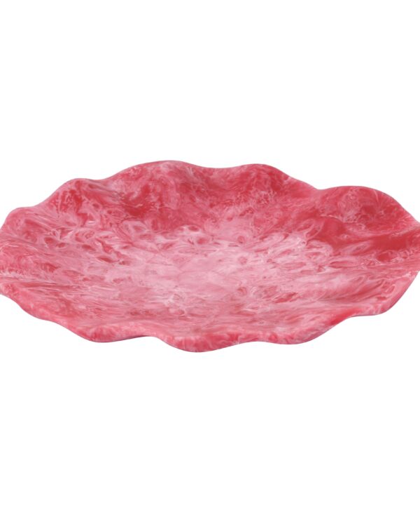 Mera Resin Petal Tray - Luxe Home Furnishings (Jersey City, NJ)