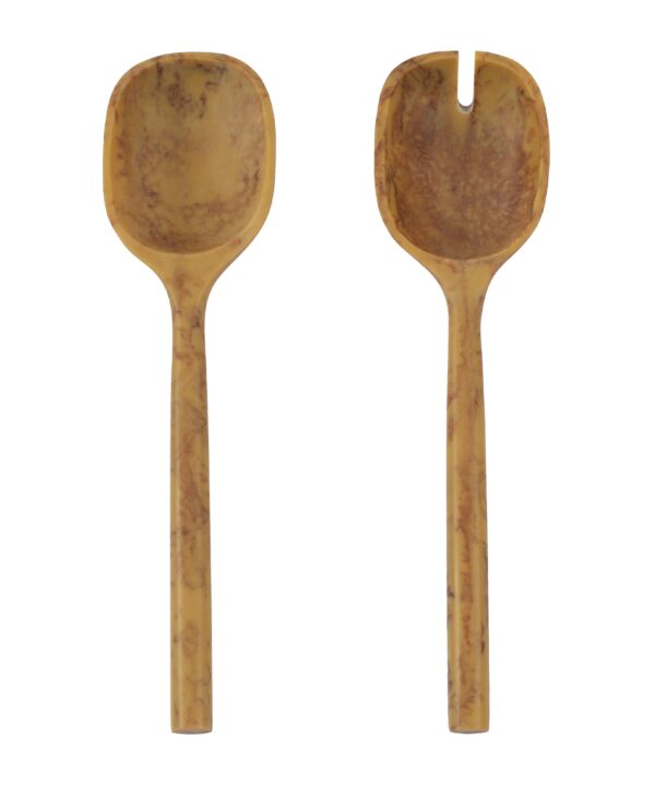 Mera Resin Serving Spoons - Set of 2 - Luxe Home Furnishings (Jersey City, NJ)