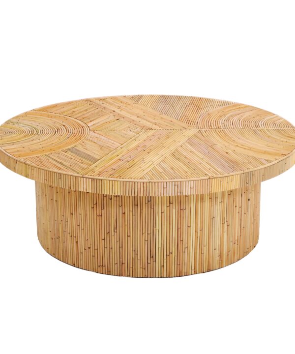 Acadia 47" Rattan Coffee Table - Luxe Home Furnishings (Jersey City, NJ)