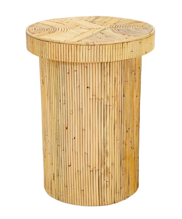 Acadia Rattan Side Table - Luxe Home Furnishings (Jersey City, NJ)