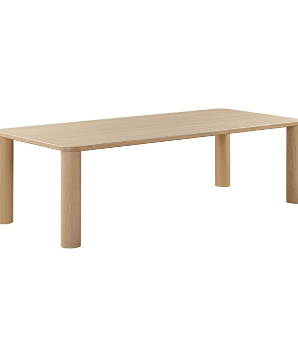 Akola 106" Oak Rectangular Dining Table - Luxe Home Furnishings (Jersey City, NJ)