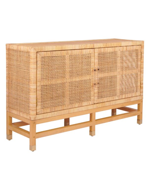 Amara 54" Woven Rattan Buffet - Luxe Home Furnishings (Jersey City, NJ)