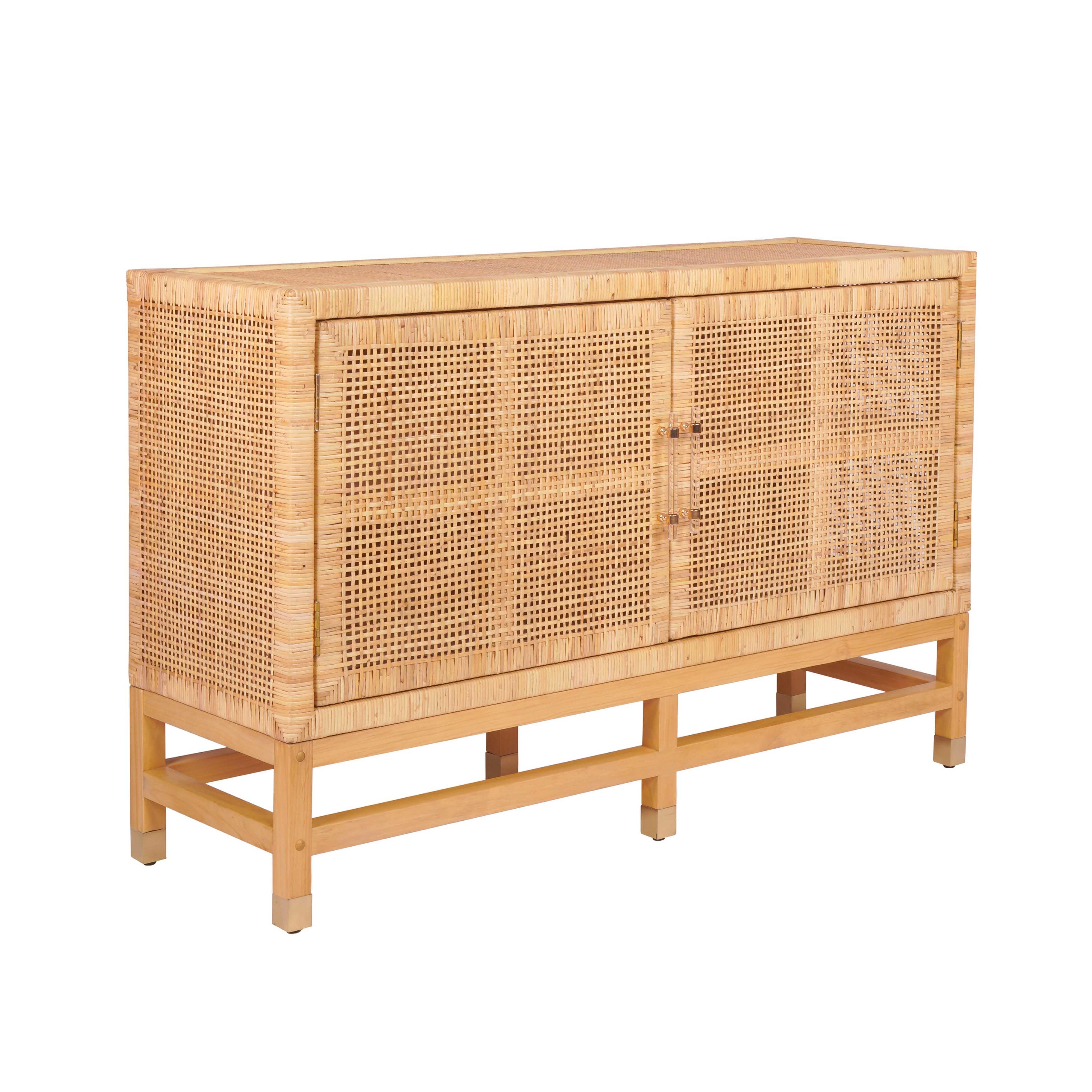 Amara 54" Woven Rattan Buffet - Luxe Home Furnishings (Jersey City, NJ)