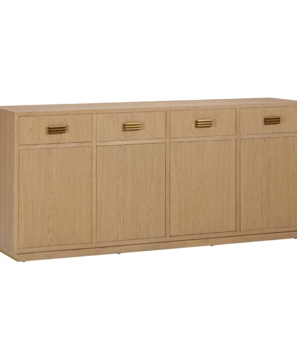 Aria 75" Oak Buffet - Luxe Home Furnishings (Jersey City, NJ)