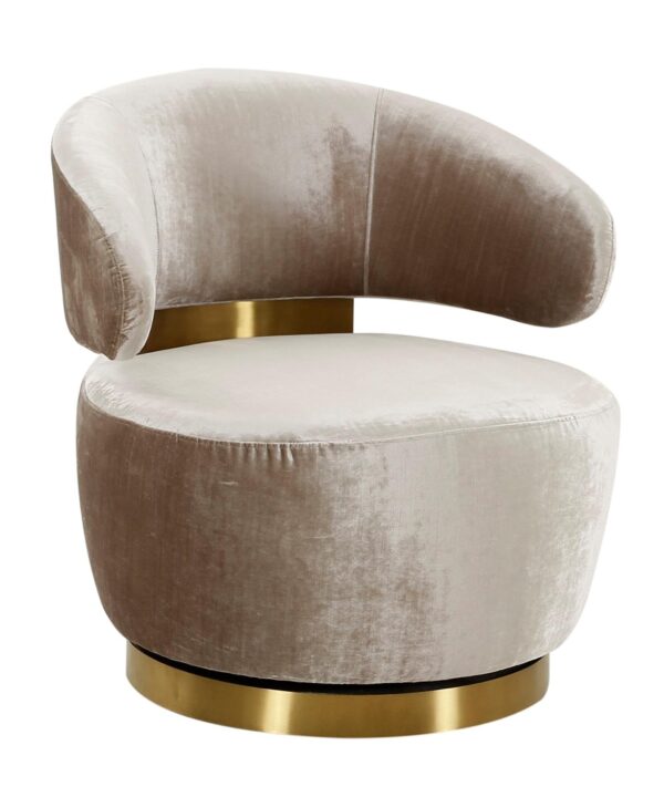 Austin Performance Fabric Swivel Accent Chair - Luxe Home Furnishings (Jersey City, NJ)