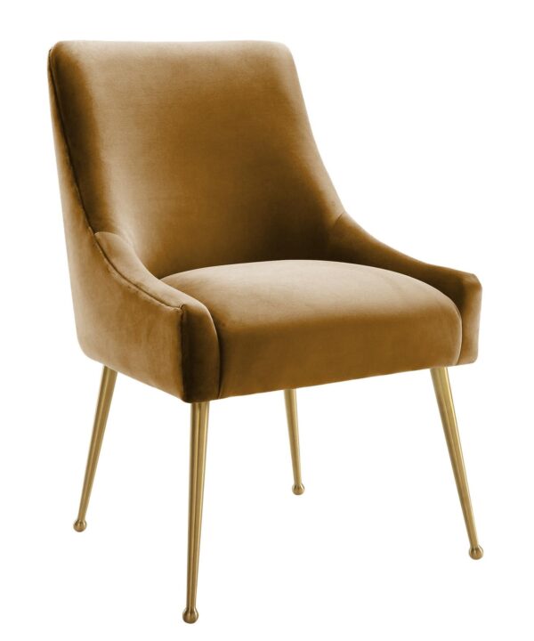 Beatrix Performance Velvet Dining Chair - Luxe Home Furnishings (Jersey City, NJ)