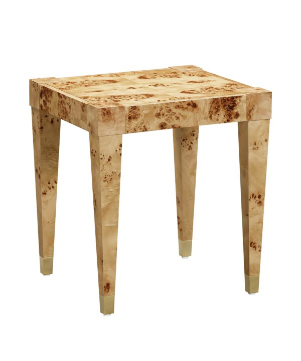 Brandyss Burl End Table - Luxe Home Furnishings (Jersey City, NJ)