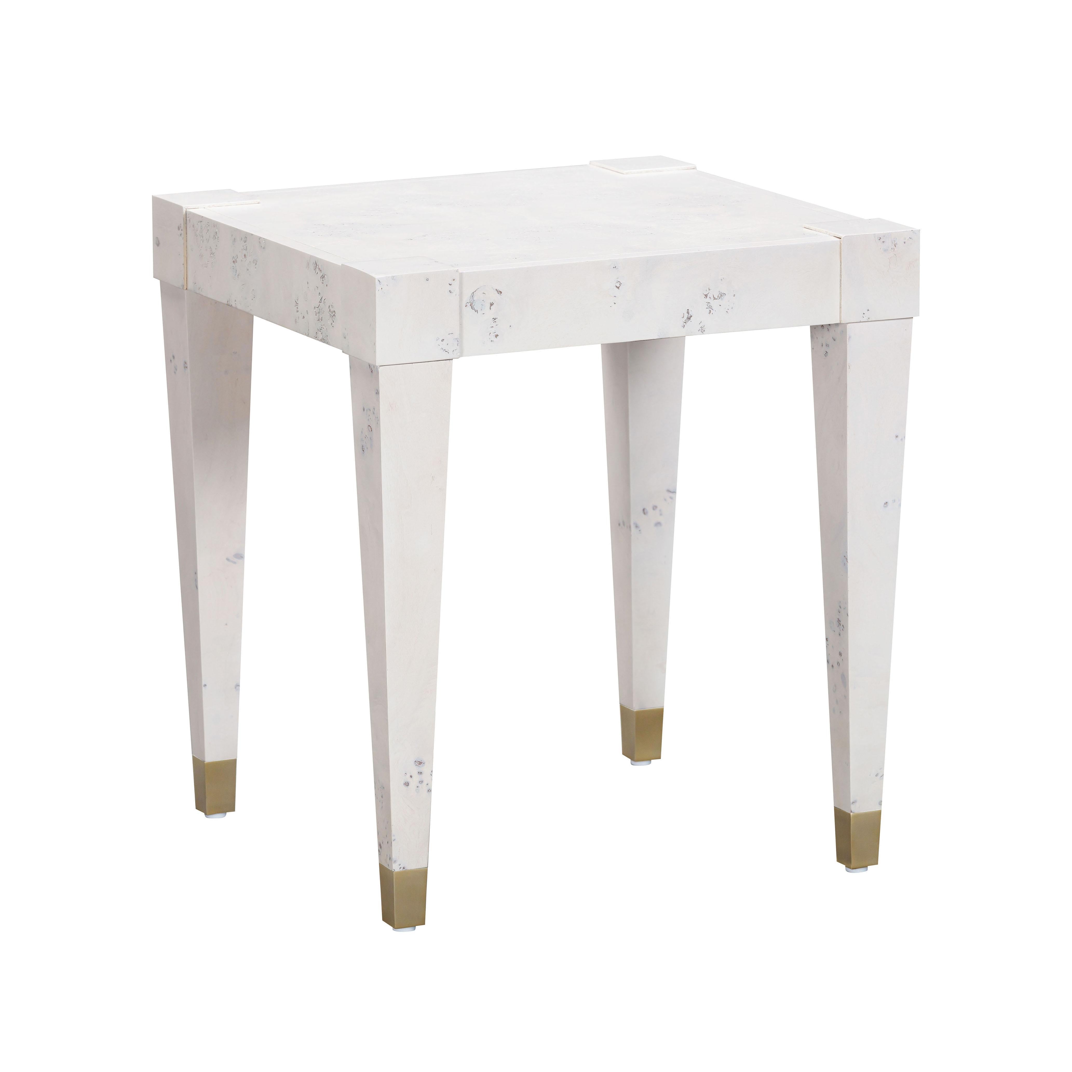 Brandyss Burl End Table - Luxe Home Furnishings (Jersey City, NJ)