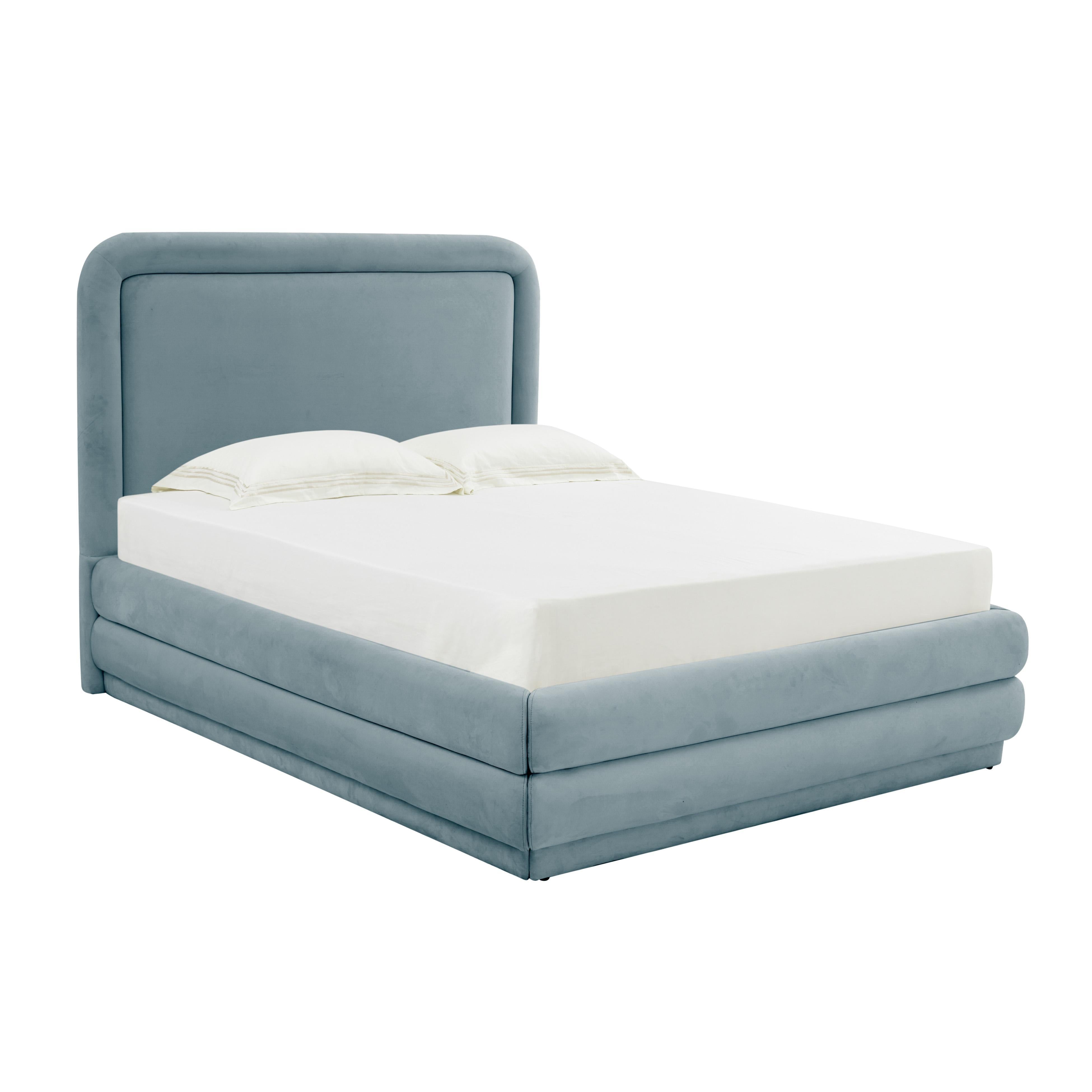 Briella Performance Velvet Bed - Luxe Home Furnishings (Jersey City, NJ)