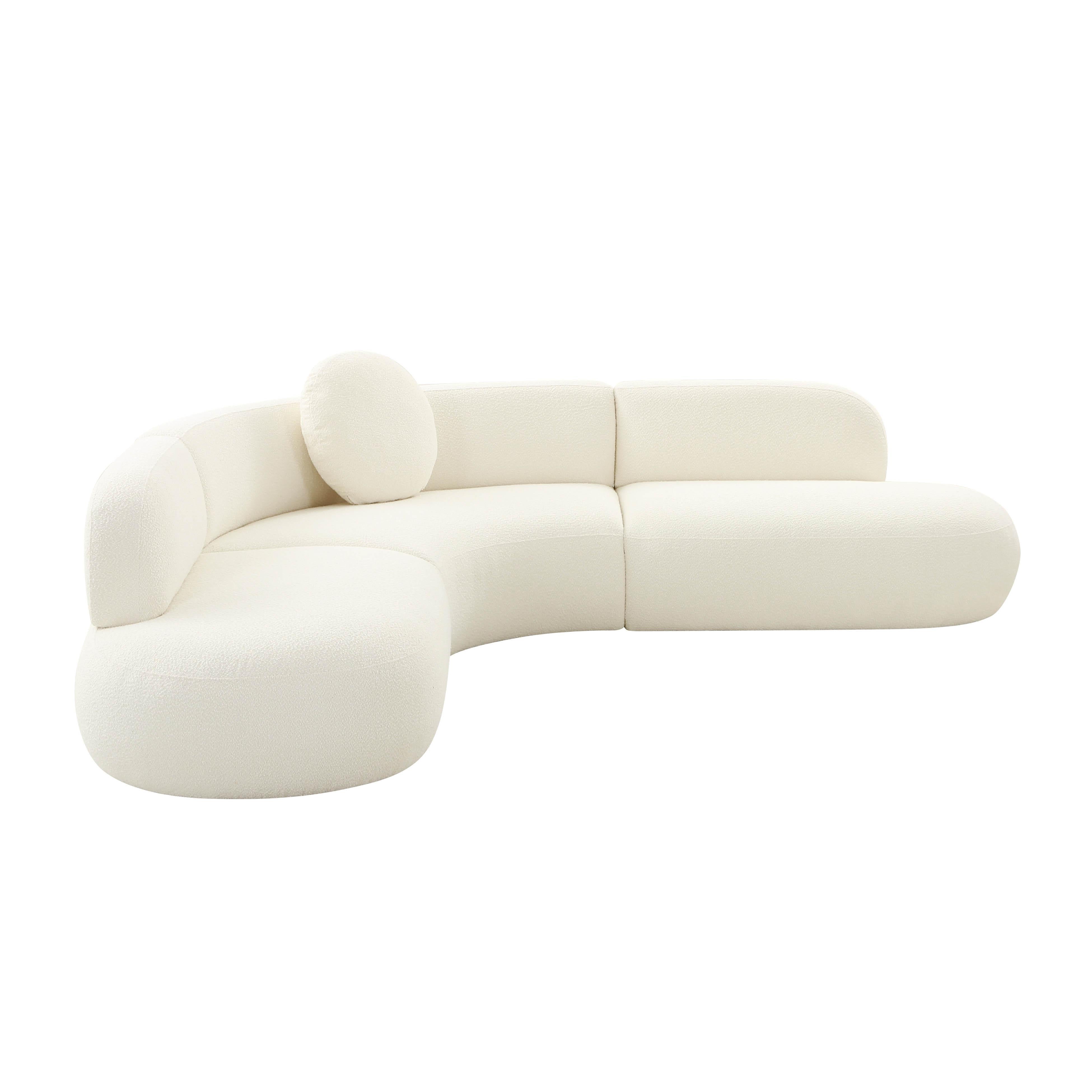 Broohah 3-Piece Performance Fabric L-Shaped Sectional - Luxe Home Furnishings (Jersey City, NJ)