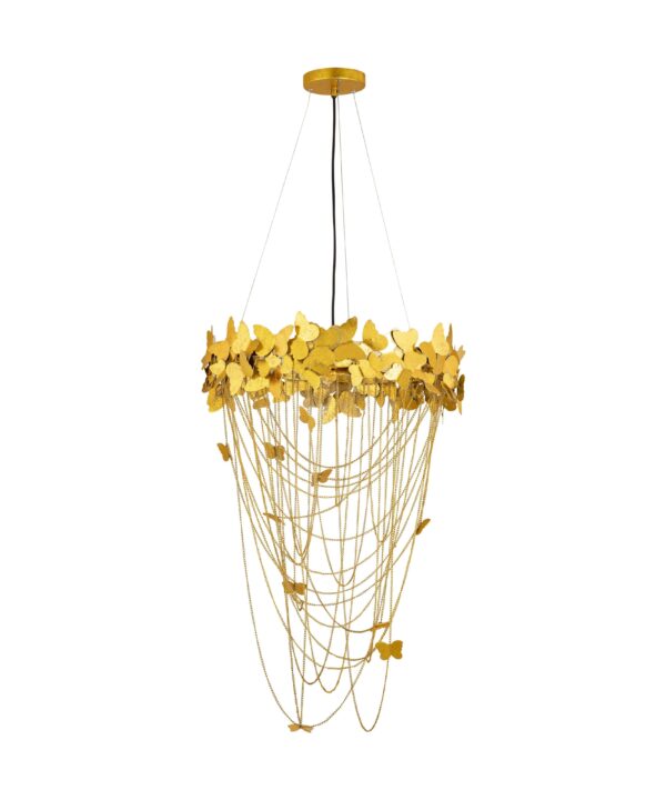 Butterfly Gold Chandelier - Luxe Home Furnishings (Jersey City, NJ)