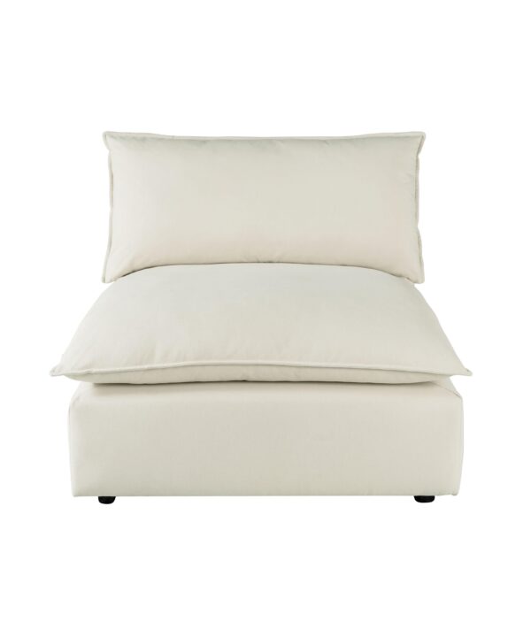 Cali Performance Fabric Modular Armless Chair - Luxe Home Furnishings (Jersey City, NJ)