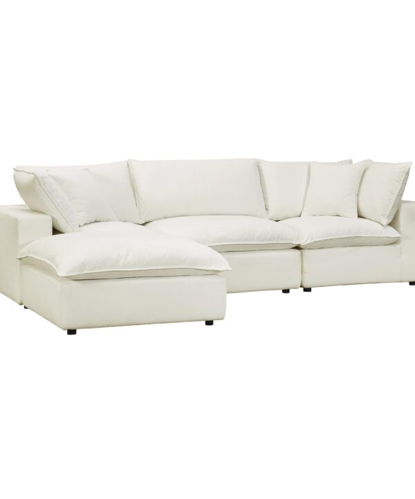 Cali 4-Piece Performance Fabric Modular Sectional - Luxe Home Furnishings (Jersey City, NJ)