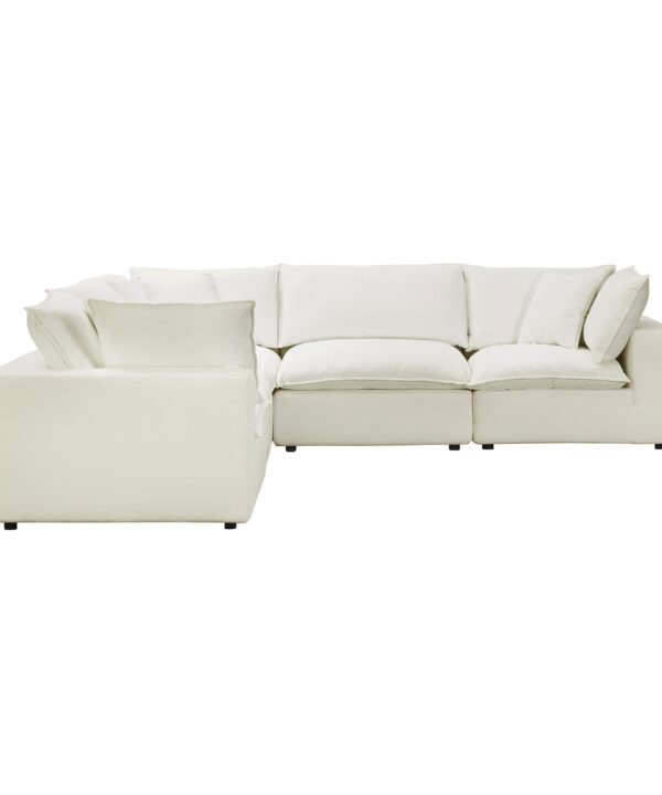 Cali 5-Piece Performance Fabric Modular L-Sectional - Luxe Home Furnishings (Jersey City, NJ)