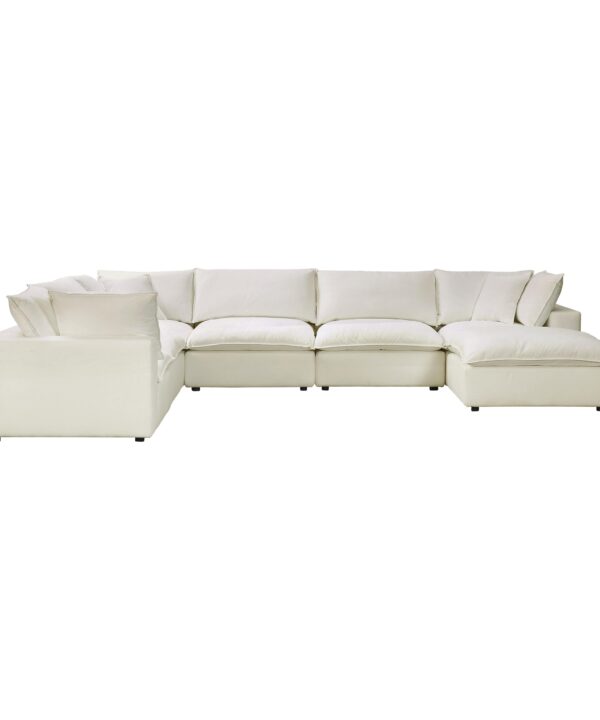Cali 7-Piece Performance Fabric Modular Large Chaise Sectional - Luxe Home Furnishings (Jersey City, NJ)