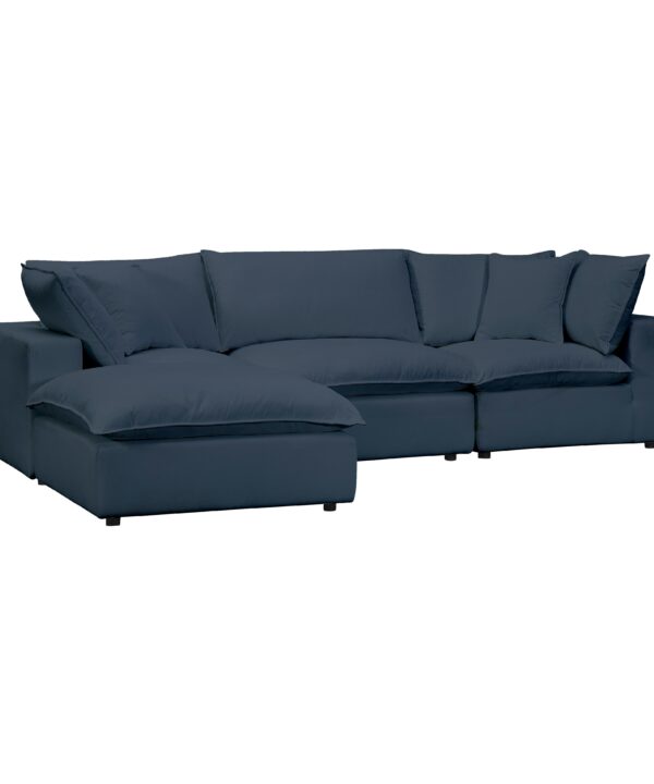 Cali 4-Piece Performance Fabric Modular Sectional - Luxe Home Furnishings (Jersey City, NJ)